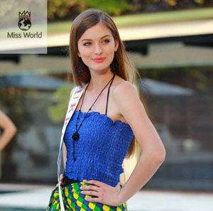 miss world 2013 ukraine anna zayachkivska